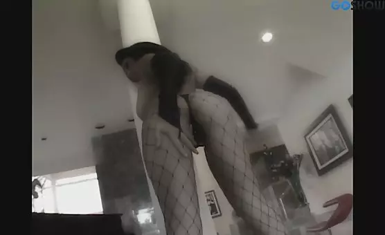 Lesbian Sex With Strapon and Double Dildo Licking, Fucking, and Cunnilingus